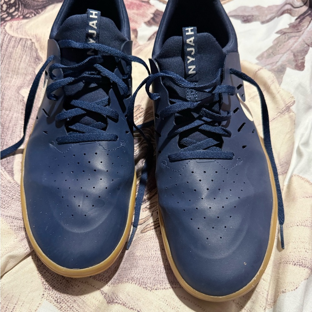 Nike Navy Blue Sneakers with Gum Sole